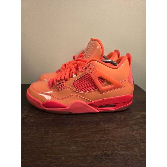 Jordan Shoes - Size 10 - Air Jordan 4 Retro NRG Hot Punch💥 OG Women's Shoes Men's Size 8.5